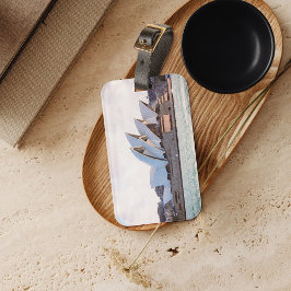 水の色シドニー旅行先ラゲッジタグ ラゲッジタグ