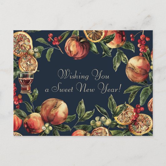 水の色シャナトヴァ – 青と黄色 ポストカード (正面)