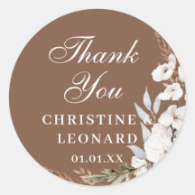 水の色シンプルエレガントボホ結婚の感謝