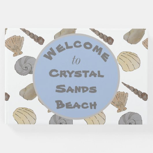 水の色シーシェルへようこそ ゲストブック (正面)