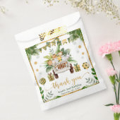 水の色ジャングルサファリアニマルズ誕生日 フェイバーバッグ (封をした状態)