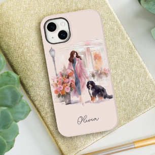 水の色スタイリッシュベルネーズマウンテンドッグ恋人 Case-Mate iPhone 14 PLUSケース