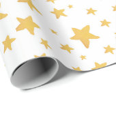 水の色スタークリスマスギフトラップ ラッピングペーパー (ロールコーナー)