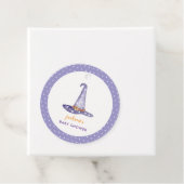 水の色スターリトルブーウィッチハットベイビーシャワー フェイバータグ (インサイチュ)