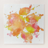 水の色スプラッシュドッグポープリント ジグソーパズル (横)