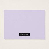 水の色スプラッシュ小規模企業ありがとう挿入 (裏面)