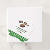 水の色スポーツサッカーベビーシャワー フェイバータグ (インサイチュ)