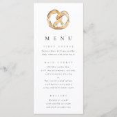 水の色ソフトプレ結婚ッツェルのメニュー メニュー (正面)