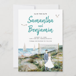 水の色タイムラインウェディング日付を保存アナウンス 案内状