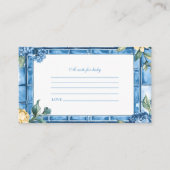 水の色チャオ、ベビーイタリアンベビーS注ベビー エンクロージャーカード (正面)