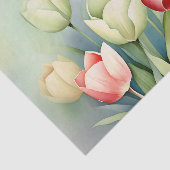 水の色チューリップガーデンオンセージグリーン 薄葉紙 (詳細)