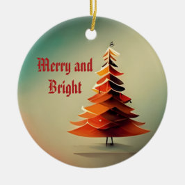 水の色ツリーオーナメント セラミックオーナメント