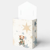 水の色テディベアスターグリーンバイクパーティー フェイバーボックス (オープン)