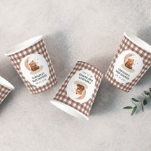 水の色テディベア赤男女兼用ちゃんシャワー