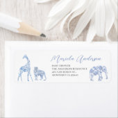 水の色トイエレガントルサファーリターン住所 シール (インサイチュ)