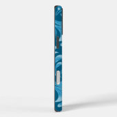 水の色トライバル美しい：ボヘミアンアートの精神 Case-Mate iPhoneケース (裏面 / 右)