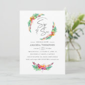 水の色トロピカルサマービーチsipと参照 招待状 (スタンド正面)