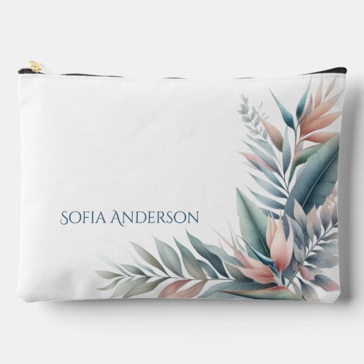 水の色トロピカルドリームパステルカラー アクセサリーポーチ (正面)