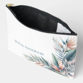 水の色トロピカルドリームパステルカラー アクセサリーポーチ (見開き)