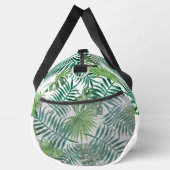 水の色トロピカルパームリーフビーチ週末 ダッフルバッグ (右)
