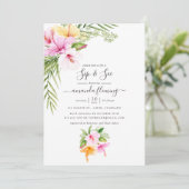 水の色トロピカルフローラsipと参照 招待状 (スタンド正面)