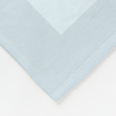 水の色ドリームキャッチャーの花と部族の羽 フリースブランケット (角)