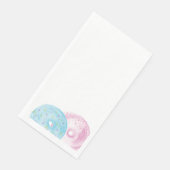 水の色ドーナツの手絵を描パターン（の模様が）あるベビー (コーナー)