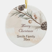 水の色ニュートラルカラークリスマスツリー