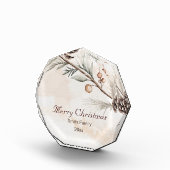 水の色ニュートラルカラークリスマスツリー フォトブロック (右)