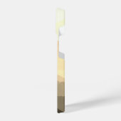 水の色ハウリングコヨーテスワイルドライブアニマルアート iPhoneケース (左側面)