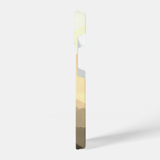 水の色ハウリングコヨーテスワイルドライブアニマルアート iPhoneケース (左側面)