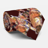 水の色ハウリングコヨーテ、動物、野生生物自然 ネクタイ (ロール)