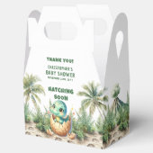 水の色ハッチングマンスーンDinoベビー優先ボックス フェイバーボックス (オープン)