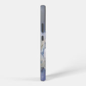 水の色ハミングバードガーデンバードアート SAMSUNG GALAXYケース (右側面)