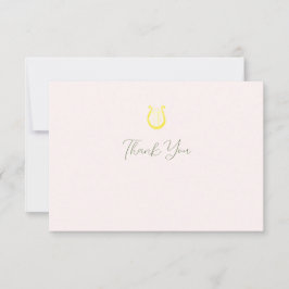 水の色ハープのソロリティのノートカード サンキューカード