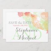 水の色バタフライレインボーシャーベットSavetheDate セーブザデート (正面/裏面)