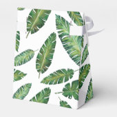 水の色バナナ離れの熱帯夏のパターン フェイバーボックス (裏面サイド)