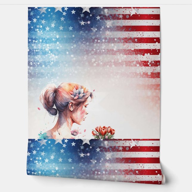 水の色バレンタインデーと愛国心しゃれている 壁紙 (ほどく)