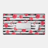 水の色バレンタイン デスクマット (キーボード&マウス)