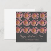 水の色バレンティンデイメタリックバラ (正面/裏面)