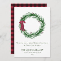 水の色パインとパインコーンのクリスマスホリデー