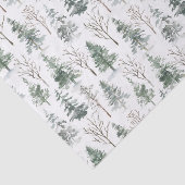 水の色パインツリーズウィンターホリデー 薄葉紙 (詳細)