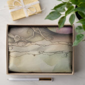 水の色パステルイースターエッグデクページ紙 薄葉紙 (ギフト)