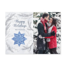 水の色パステルエレガント休日の写真はがき