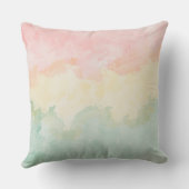 水の色パステルソフトカラー クッション (裏面)