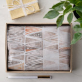 水の色パステルテラコッタトライバルトライアングル 薄葉紙 (ギフト)