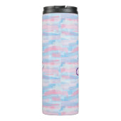 水の色パステル絵を描の色 タンブラー (裏面)