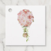 水の色パリ目的地の結婚式 フェイバータグ (正面)