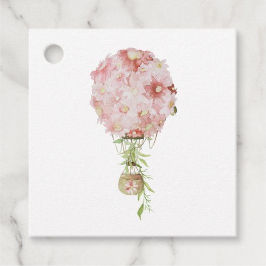 水の色パリ目的地の結婚式 フェイバータグ (正面)