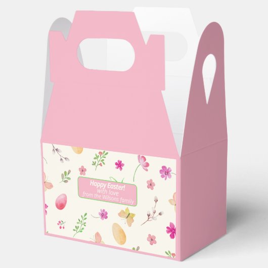 水の色パーソナライズされたフローライースタービーフボックス フェイバーボックス (オープン)